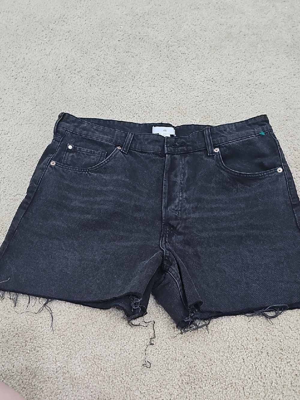 H&M Black Denim Jeans - Classic Black